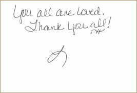 Dr. Movassaghi Thank you Note