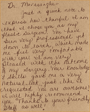 Thank You Note