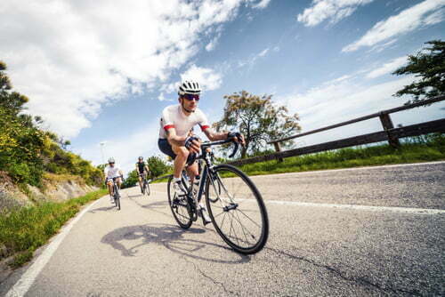 cyclists in eugene