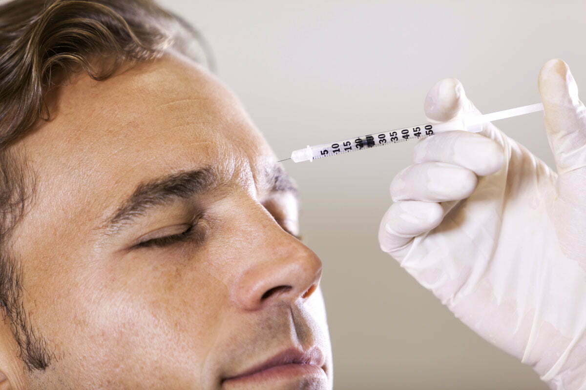 Botox injections for men 