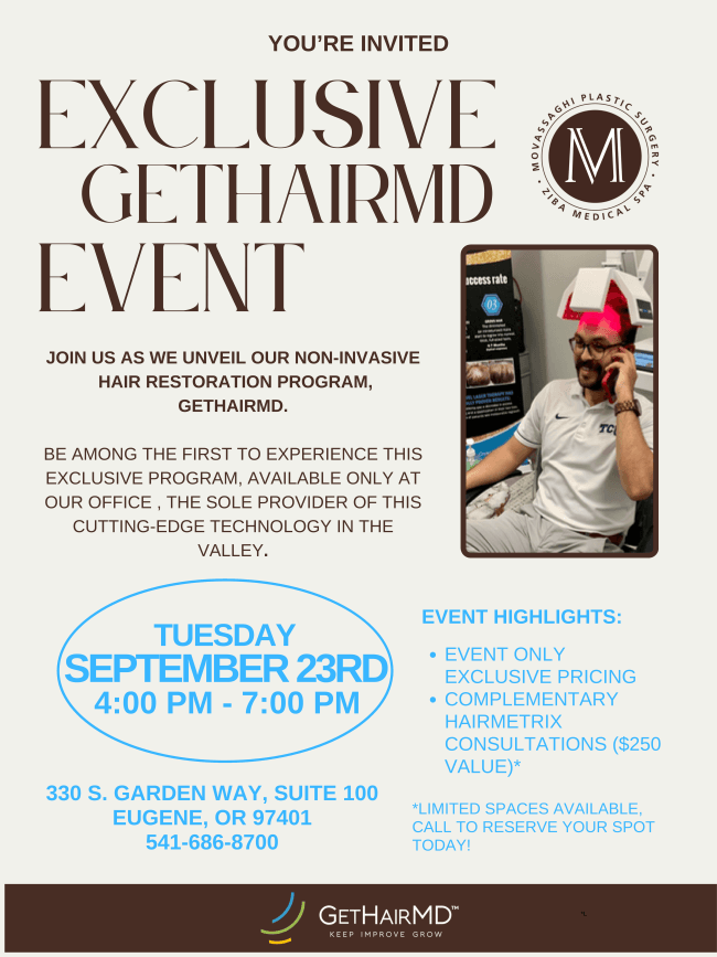 GetHairMD event at Movassaghi Plastic Surgery
